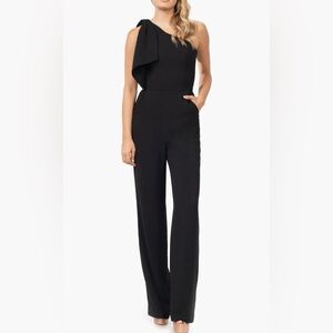 Dress the Population Tiffany one-shoulder jumpsuit